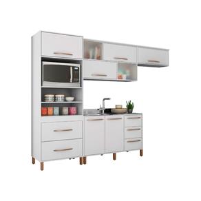 Cozinha Compacta Móveis Albatroz - BRANCO