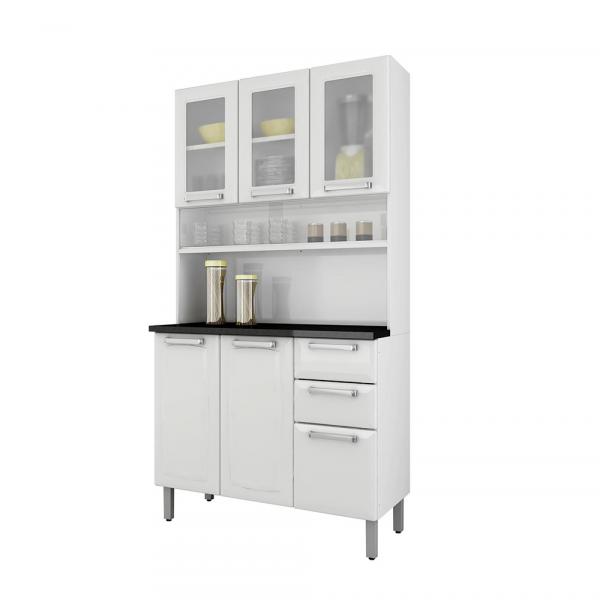Cozinha Compacta Regina 6 Portas I3VG2-105 Branco 2V - Itatiaia - Itatiaia