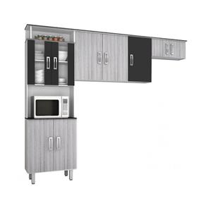 Cozinha Compacta Suiça 9 Portas - Poliman - Branco