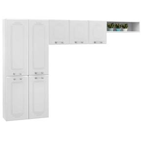 Cozinha Compacta Telasul Novita com 7 Portas - Branco