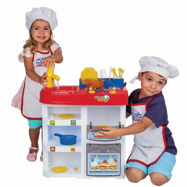 Cozinha Infantil Master Chef Kids 8035 Magic Toys