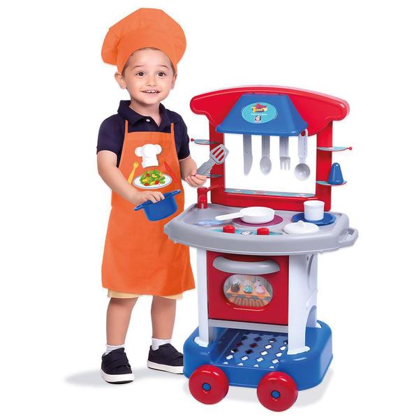 Cozinha Infantil Play Time com Acessórios - Cotiplás 2421