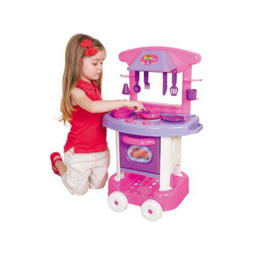 Cozinha Infantil Play Time com Acessórios - Cotiplás