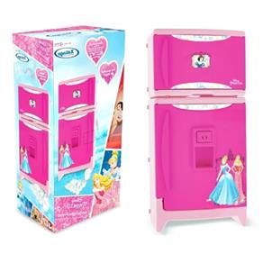 Cozinha Infantil - Refrigerador Duplex Princesa Disney com Som