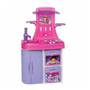 Cozinha Infantil Versátil Rosa - Magic Toys