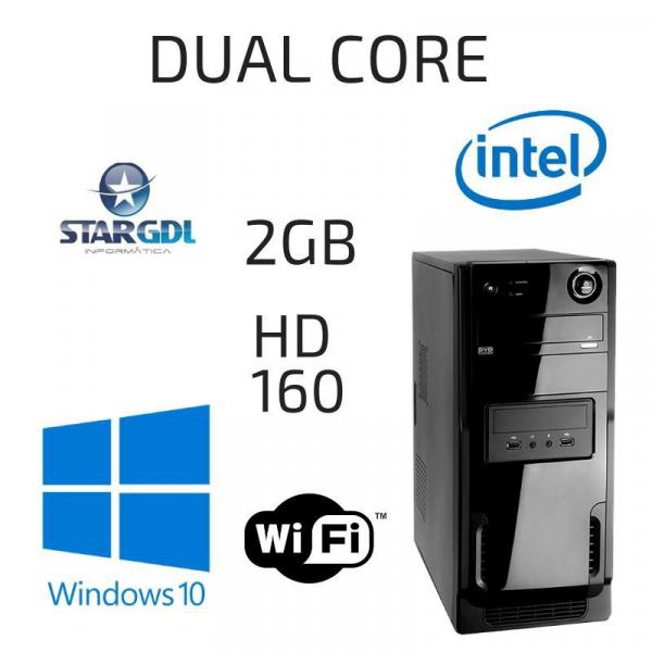 CPU Dual Core 2GB - HD160- Windows 10 - Star Gdl