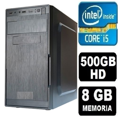 Cpu Intel Core I5 8gb 500gb + Wifi + DVD * 10x Mais Rápido*