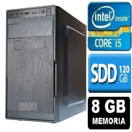 Cpu Intel Core I5 8gb SSD 120gb *10x Mais Rápido*