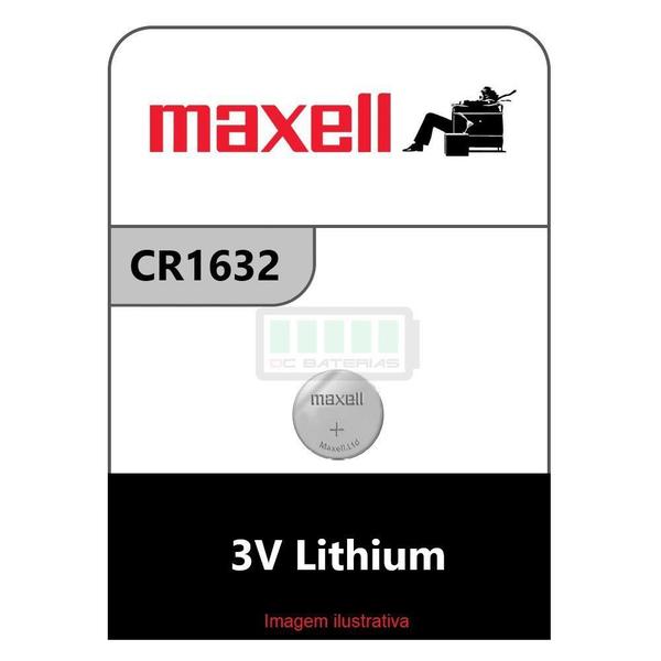 CR1632 3V LITHIUM MAXELL / 1 Bateria