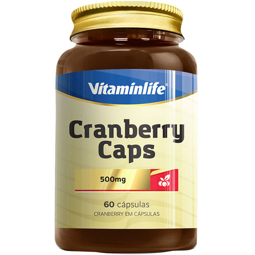 Cranberry Caps 500mg (60 Cápsulas) Vitaminlife