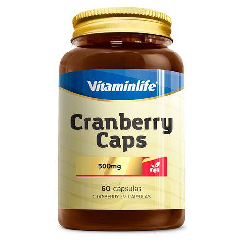 Cranberry Caps 500mg Vitaminlife - 60 Cápsulas