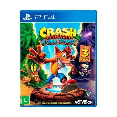 Crash Bandicoot N Sane Trilogy Ps4