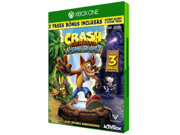 Tudo sobre 'Crash Bandicoot NSane Trilogy para Xbox One - Activision'