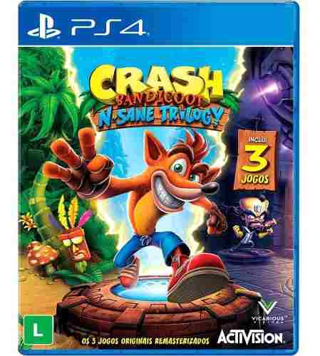 Crash Bandicoot N'sane Trilogy - PS4 - Activision