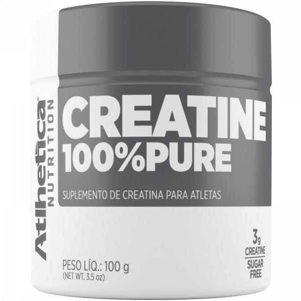 Creatina 100% Pura 100g Atlhetica Nutrition