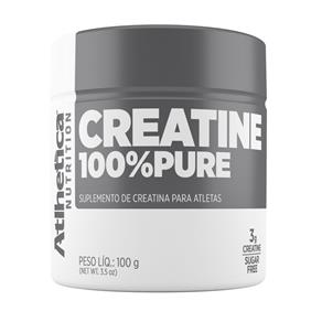 Creatina 100% Pure - 100g - Atlhetica Nutrition