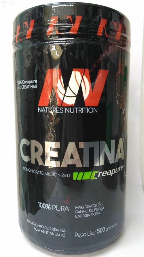 Creatina 500g Creapure 100% Pura Natures Nutrition