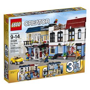 Creator LEGO - Loja de Bicicletas e Café - 1023 Peças