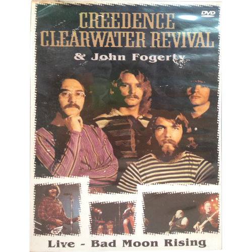 Tudo sobre 'Creedence Clearwater Revival & John Fogerty - Live - Bad Moon Rising - Dvd'