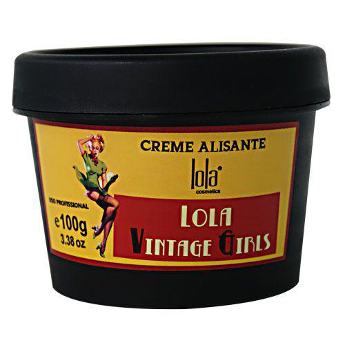 Creme Alisante Vintage Girls Lola 100g - Lola Cosmetics