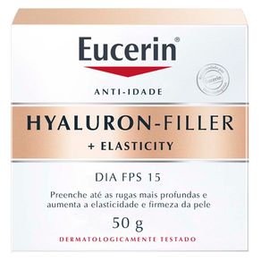Creme Anti-Rugas Eucerin - Hyalurin Filler Elasticity Dia FPS 15 50g