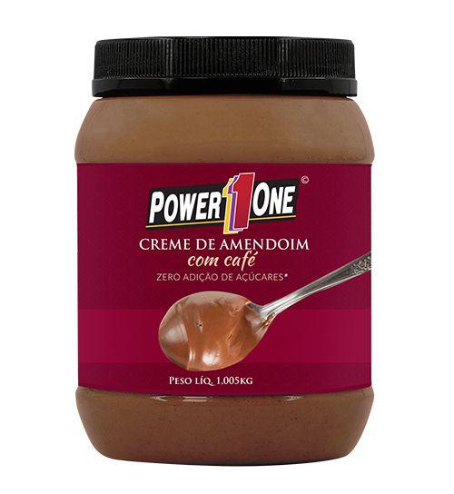 Creme de Amendoim C/ Café 1,005kg - Power1one
