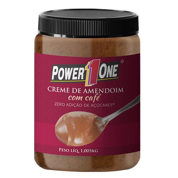 Creme de Amendoim POWER1ONE 1,005 Kg - Café