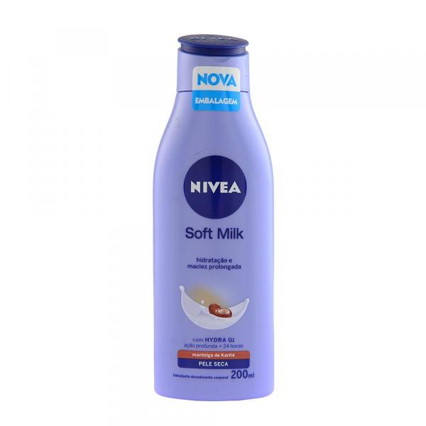 Creme de Hidratação e Maciez Prolongada Soft Milk 200ml - Nivea