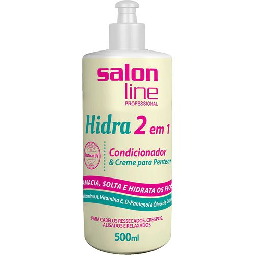 Creme de Pentear Salon Line Hidra 500ml-fr Sem Enxague CR PENT SALON-L HIDRA 500ML-FR S/ENXAGUE