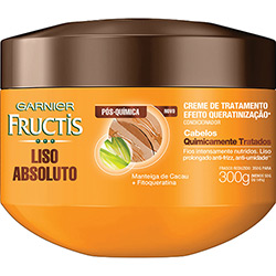 Creme de Tratamento Liso Absoluto Pós-Química 300ml - Garnier Fructis