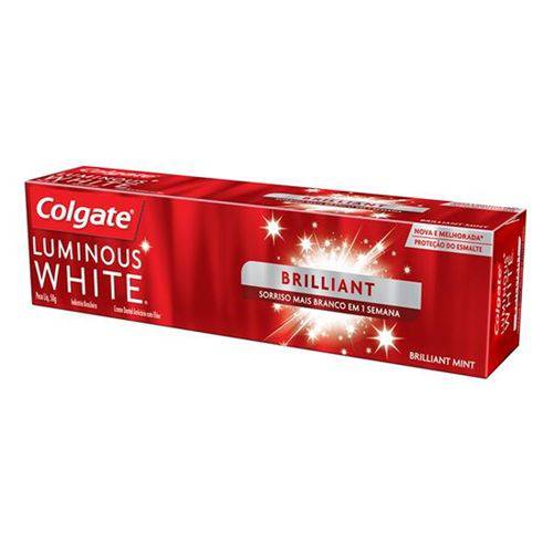 Creme Dental Colgate Luminous 50g White Brilliant