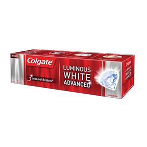 Creme Dental Colgate Luminous White Advanced 70g Creme Dental Colgate Luminous White Advanced 70g