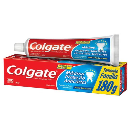 Creme Dental Colgate Máxima Proteção Anticárie 180g
