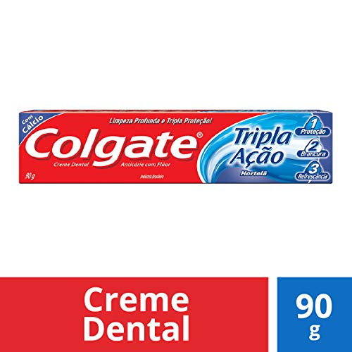 Creme Dental Colgate Tripla Ação Hortelã 90g