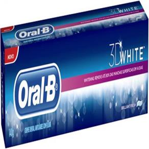 Creme Dental Oral B 3D White Brilliant Fresh 140G