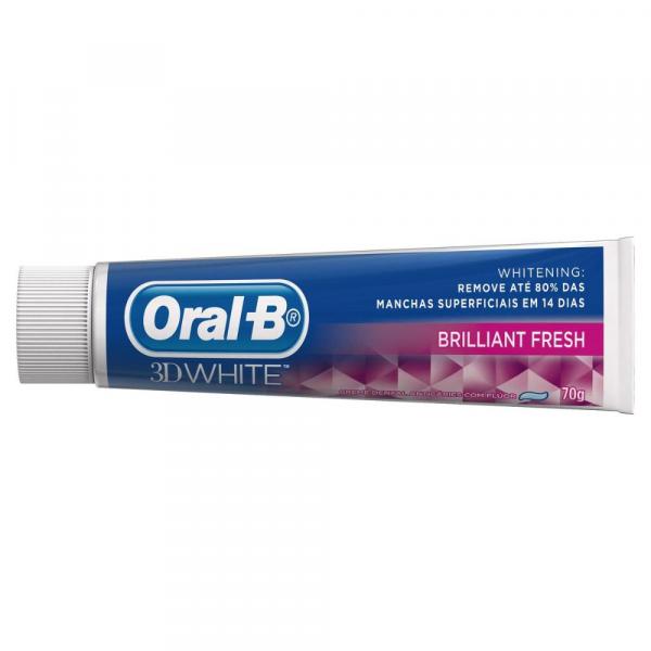 Creme Dental Oral-B 3D White Brilliant Fresh - 70g - Oral B