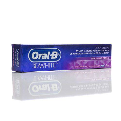 Creme Dental Oral-b 3d White Brilliant Fresh 70g