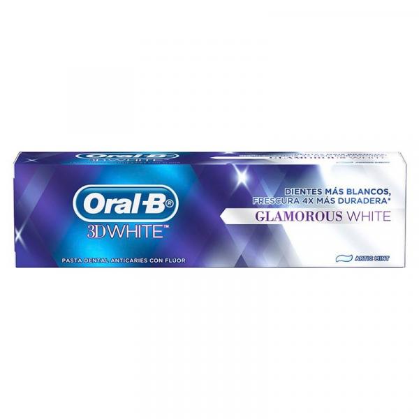 Creme Dental Oral B 3D White Glamorous 90g - Oral -b