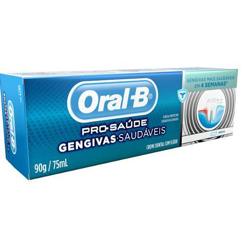 Tudo sobre 'Creme Dental Oral-B Pró Saúde Gengivas 90g'