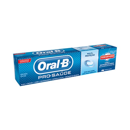 Tudo sobre 'Creme Dental Oral-B Pro-Saúde Menta - 70g'