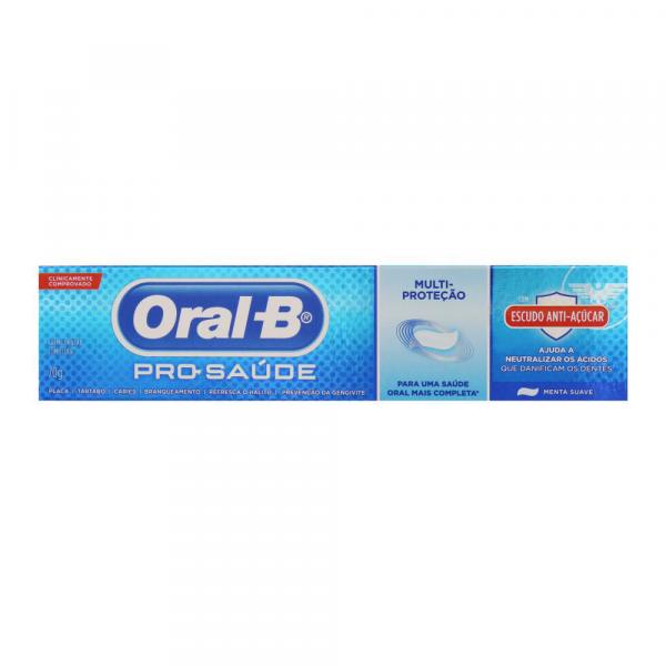 Creme Dental Oral-B Pro-Saúde Menta Suave 70 G