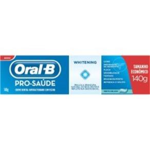 Creme Dental Oral-B Pró-Saúde Whitening 140G