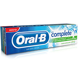 Creme Dental Plus Complete Menta Refrescante 90g - Oral-B