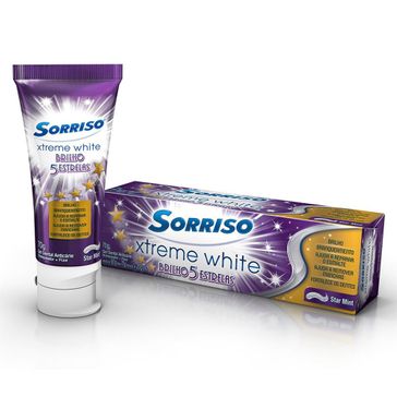 Creme Dental Sorriso Xtreme White 5 Estrelas Gel 70g