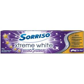 Creme Dental Sorriso Xtreme White Brilho 5 Estrelas 90g