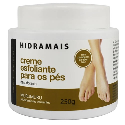 Creme Desodorante Hidramais Esfoliante para os Pés - 250G