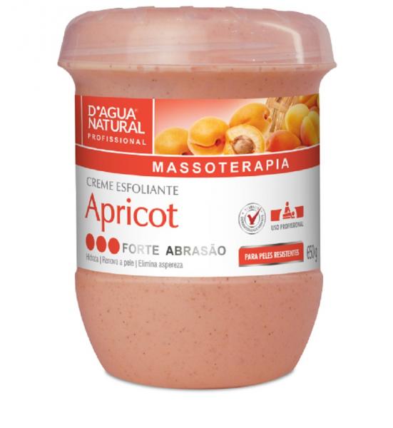 Creme Esfoliante Apricot Forte Abrasão D'água Natural 300g - D'agua Natural