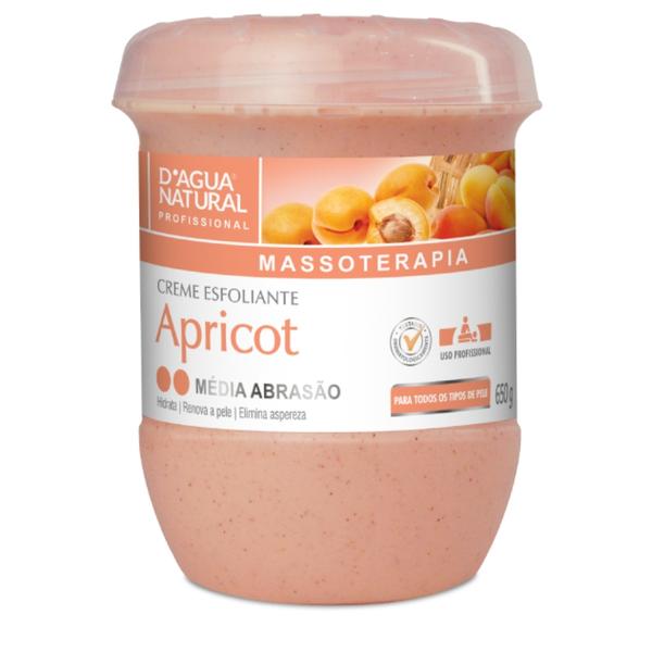 Creme Esfoliante Apricot Média Abrasão 650g - DAgua Natural
