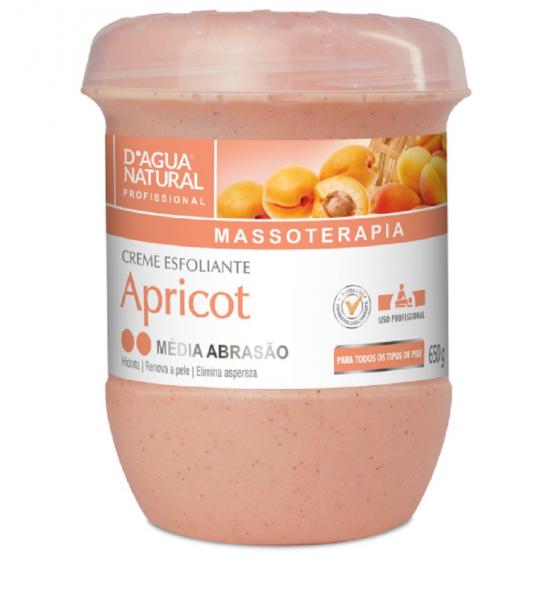Creme Esfoliante Apricot Média Abrasão D'água Natural 650g - D'agua Natural