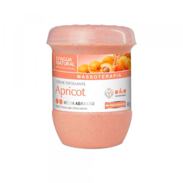 Creme Esfoliante Apricot Médio Abrasão 650g Dagua Natural